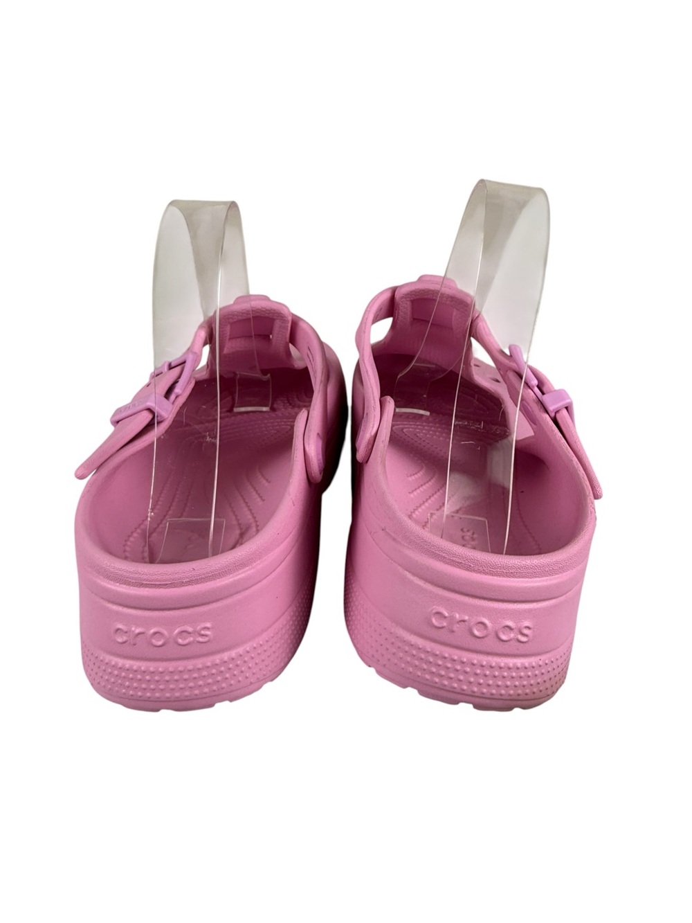 Crocs Women's Classic Mary Jane Clogs Pink Sz 9 - Picture 5 of 6